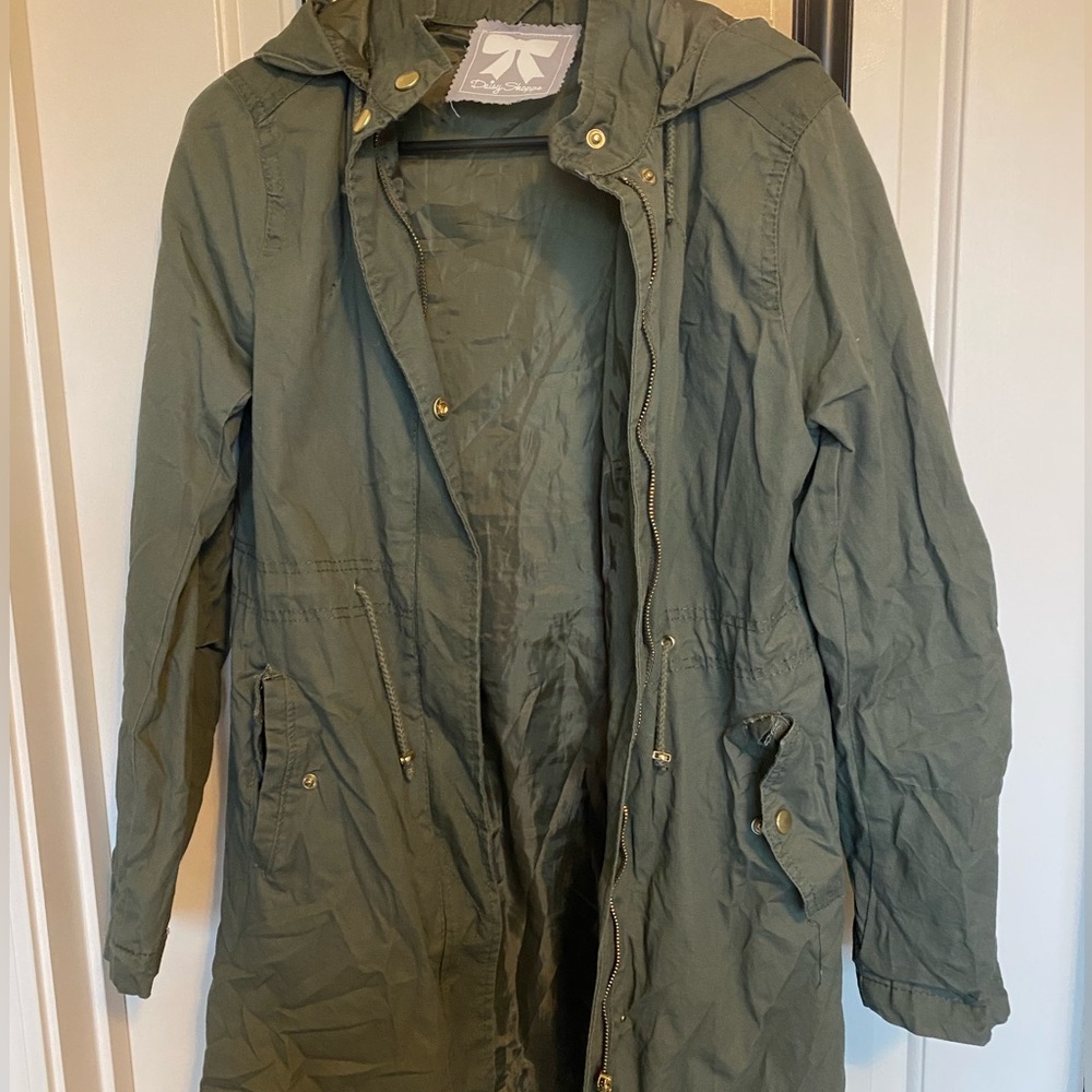 Green jacket. Lightweight
